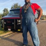 www.CARSandSTARS.nl-A-team-actie-BA-Baracus-lookalike-Mr.-T-Ateam-bus-Aclisol-7