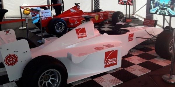 race simulator f1