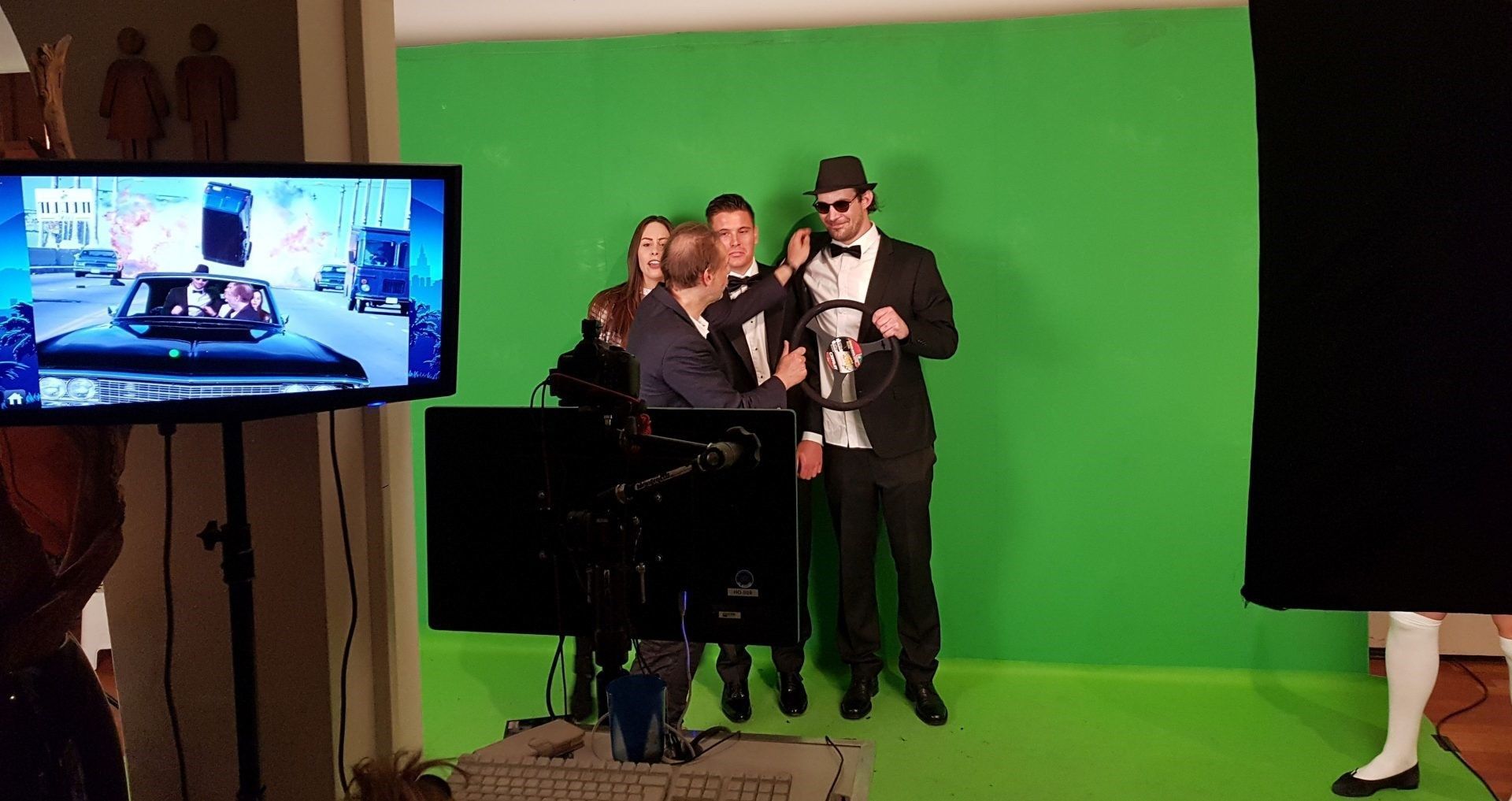 fotograaf green screen