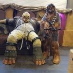 Chewbacca lookalike imitator dubbelganger