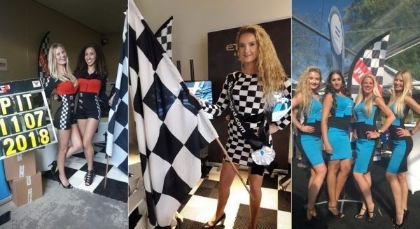 Grid Girls boeken f1 