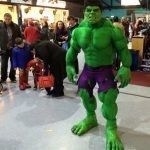 The Hulk dubbelganger lookalike