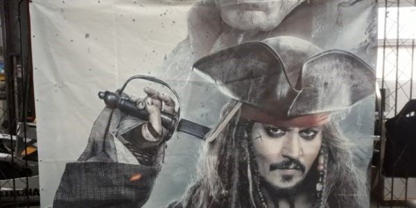 Pirates of the caribbean jack sparrow decoratie