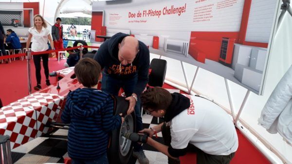 F1 Pitstopgame Shell Malieveld den haag