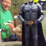 Batman lookalike imitator