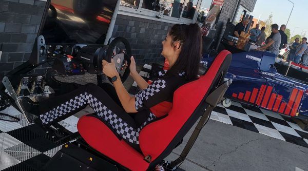 bewegende race simulator