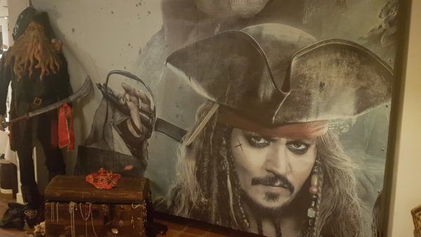 jack sparrow decoratiedoek