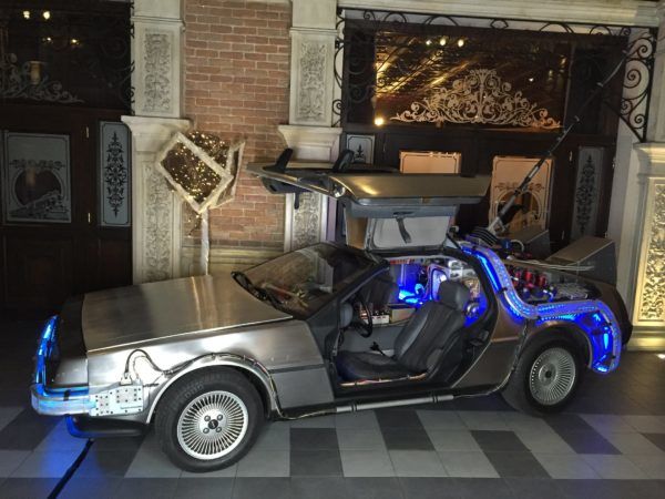 back to the future auto huren