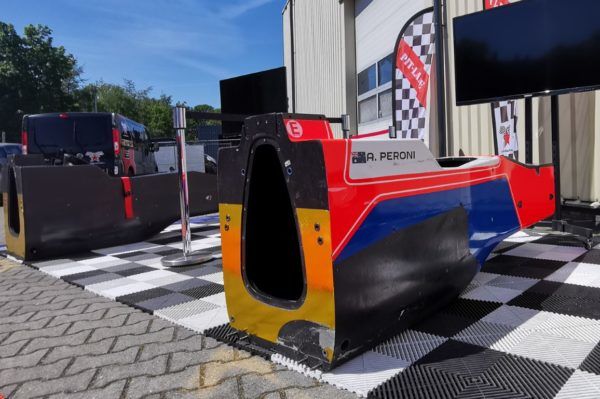 monocoque race simulator