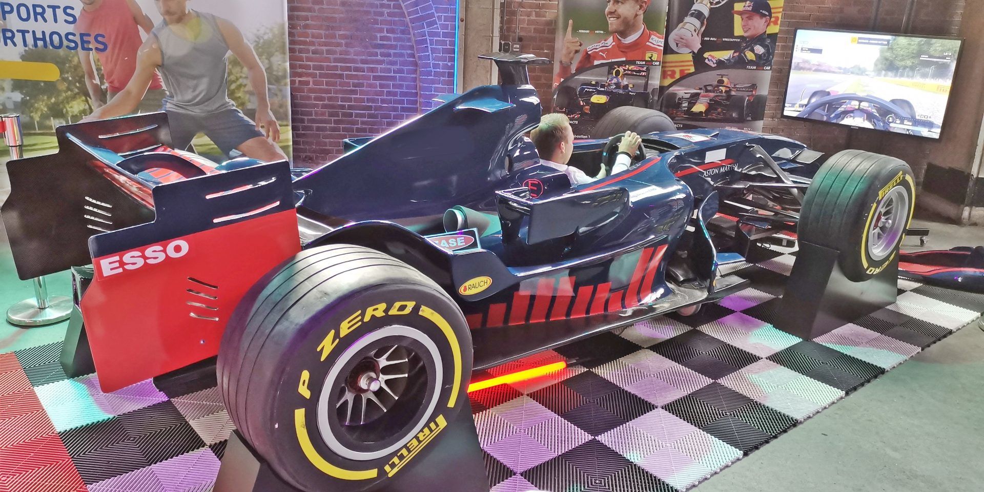 f1 race simulator huren
