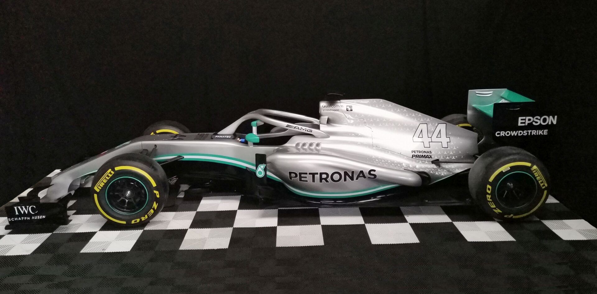 nieuwe mercedes race simulator voor de verhuur